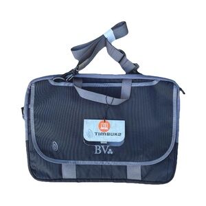 Timbuk2 Gray and Black Messenger Bag